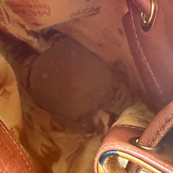 MCM Brown Leather Crossbody Bag - Picture 7 of 7